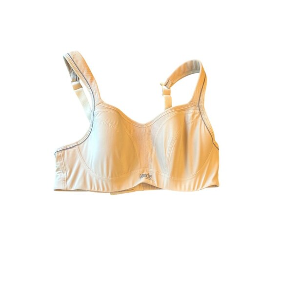 Panache Sport Non-Wired Sports Bra 5021 UK/USA 34C Beige Stretch Fabric - Picture 1 of 4
